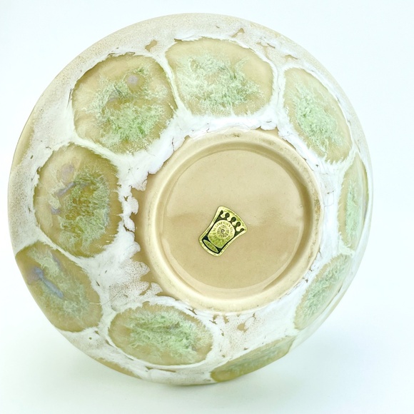 Vintage vase, NC Cameron and sons vase, abstract MCM ceramic vase, made in Japan - Picture 10 of 11